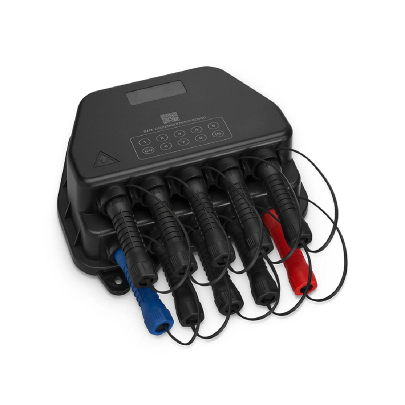 Universal Pre-Terminated End Box for Quick ODN, 9 ports, Mechanical Seal, 1x 8 Splitter, Hardened SC/APC Adapter, Insertion Loss â‰¤10.8dB, Return Loss â‰¥55dB, PC+ABS, IP65, Wall/Pole/Aerial, Indoor/Outdoor