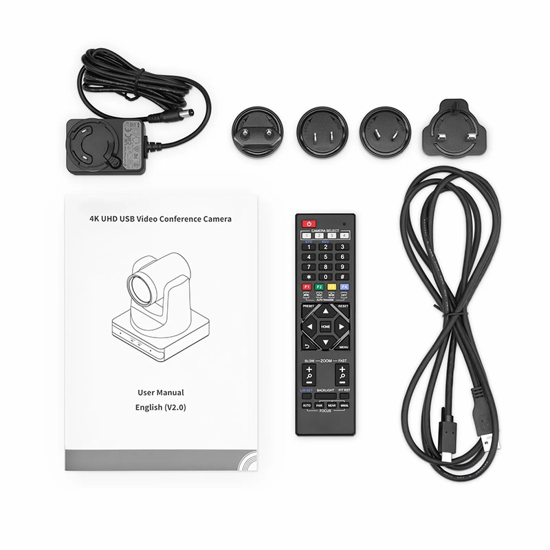 FC731-4K Ultra HD 4K Video Conference Camera for Midsize & Large Rooms, 12X Optical Zoom & PTZ