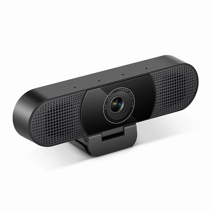 FC270S Full HD 1080p Webcam for Personal Video Calling and Conference, with 4 Microphones & 2 Speakers, USB Plug and Play