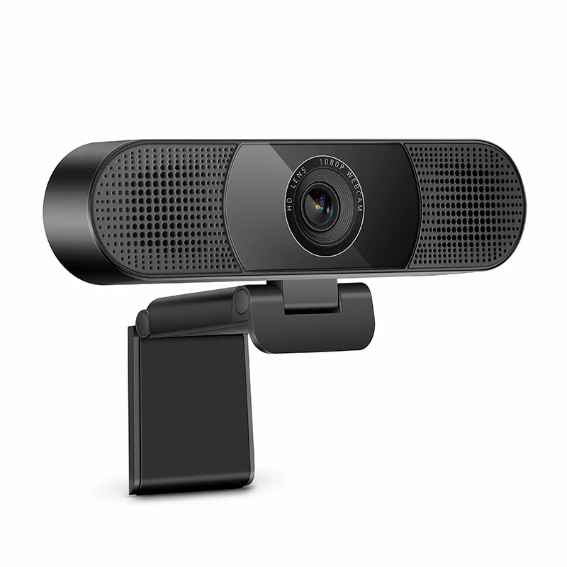 FC270S Full HD 1080p Webcam for Personal Video Calling and Conference, with 4 Microphones & 2 Speakers, USB Plug and Play