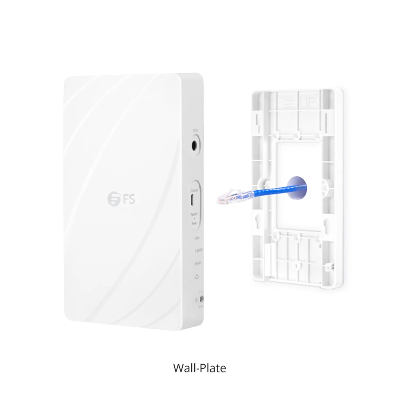AP-N506H, Wi-Fi 6 802.11ax 3000 Mbps Indoor Access Point, Seamless Roaming & 2 x 2 MU-MIMO Dual Radios, PicOS®, Manageable via AmpCon-Campus (Without PoE Injector)