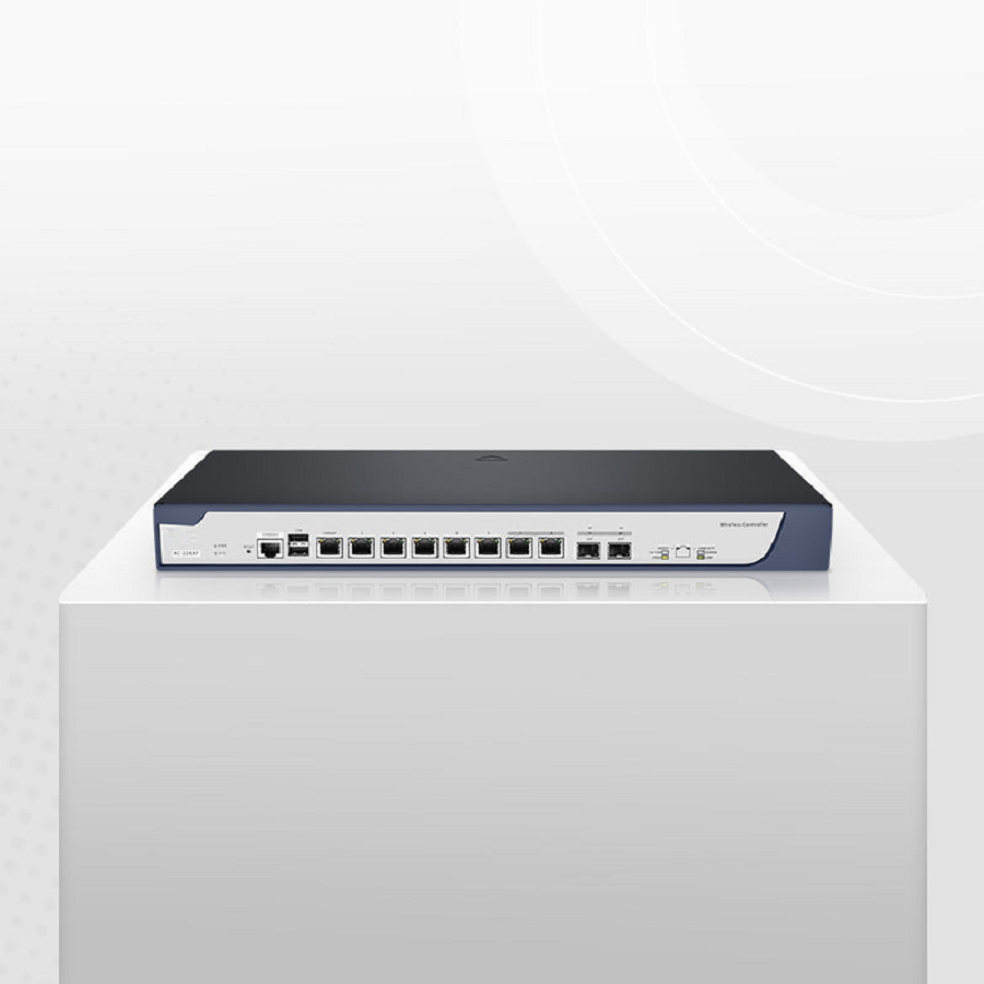 AC-224AP, 802.11ax Wireless LAN Controller with 6 Gigabit Ethernet Ports, Seamless Wi-Fi Roaming, Manage up to 224 Wi-Fi 6 APs