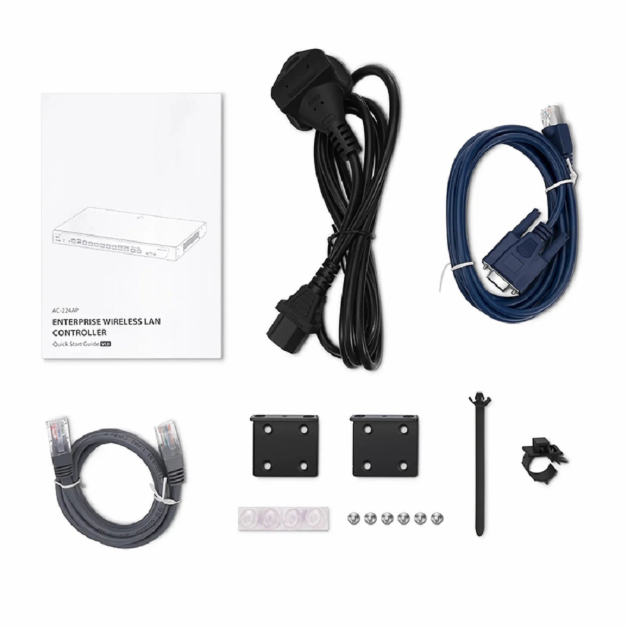 AC-224AP, 802.11ax Wireless LAN Controller with 6 Gigabit Ethernet Ports, Seamless Wi-Fi Roaming, Manage up to 224 Wi-Fi 6 APs