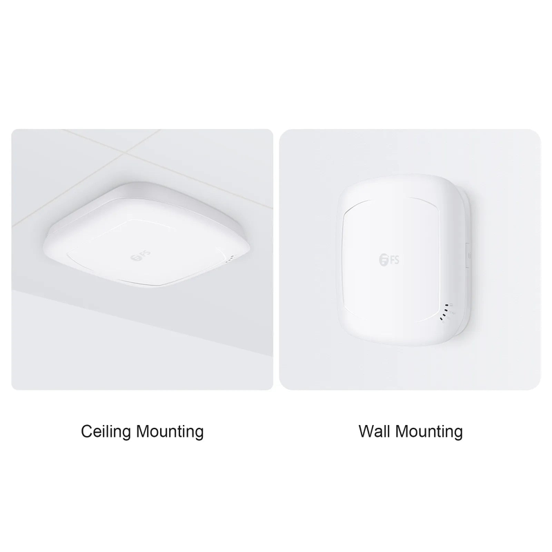 AP-N516, Wi-Fi 6 802.11ax 3000 Mbps Indoor Access Point, Seamless Roaming & 4 x 4 MU-MIMO Dual Radios, PicOS®, Manageable via AmpCon-Campus (Without PoE Injector)