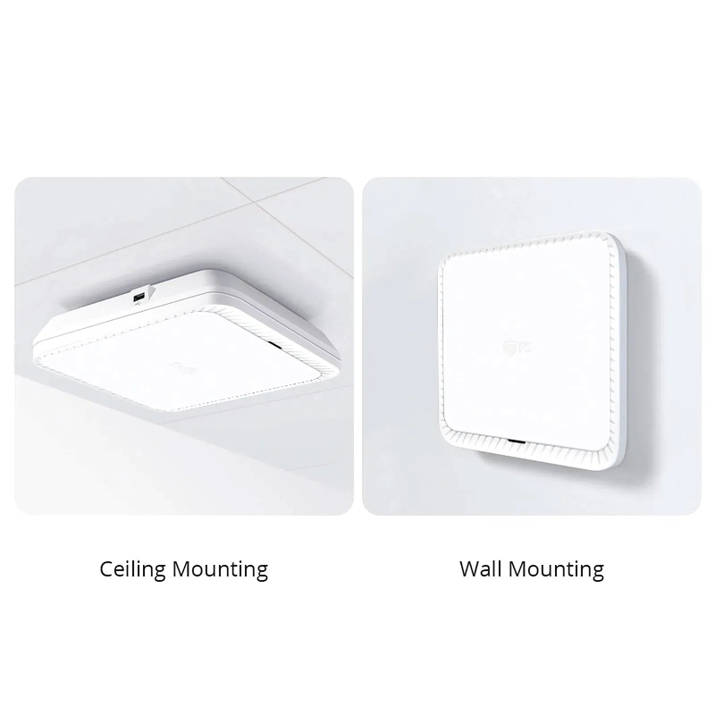 AP-N505, Cloud Managed Wi-Fi 6 802.11ax 3000 Mbps Indoor Access Point, Seamless Roaming & 2 × 2 MU-MIMO Dual Radios, Manageable via Airware, Controller or Standalone (Without PoE Injector)