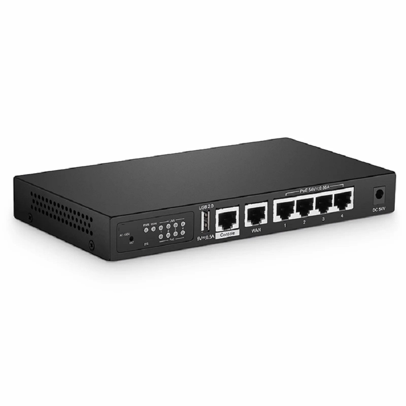 AC-1004, 802.11ax Wireless LAN Controller with 5 Gigabit Ethernet Ports, Seamless Wi-Fi Roaming, Manage up to 64 Wi-Fi 6 APs