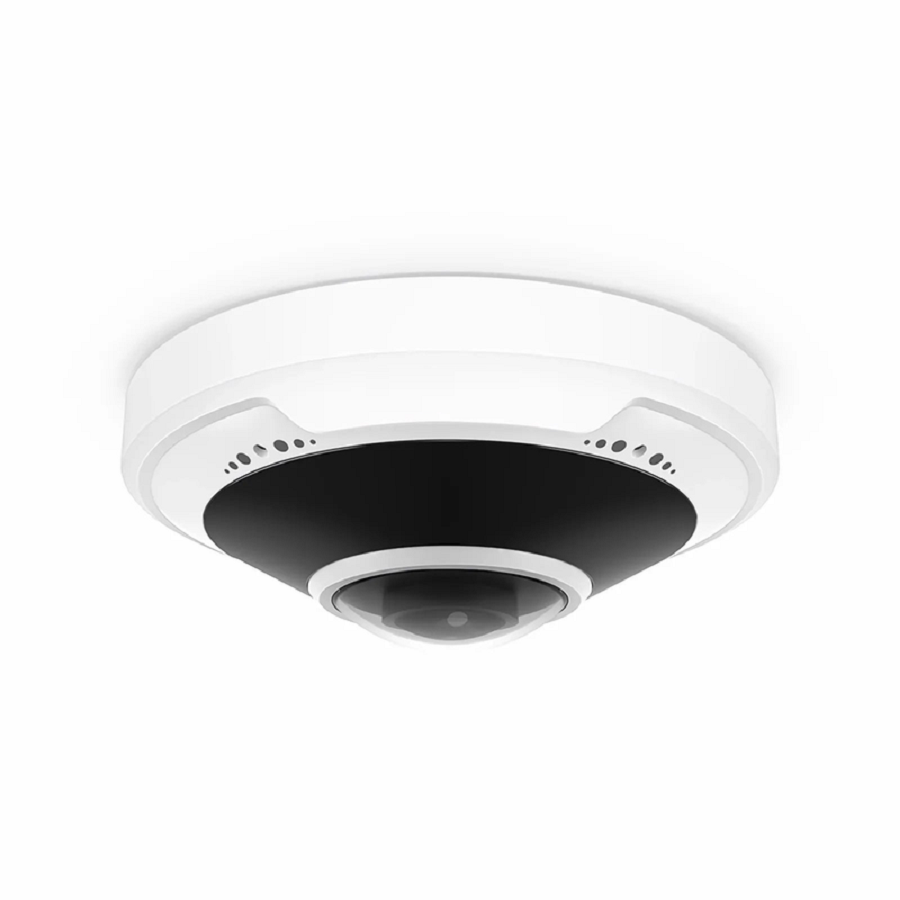 IPC301-5M-F Fisheye Camera, Fixed 5MP with Build-in Mic, 33ft Night Vision, IP66 & IK10 360° Panoramic PoE Network Camera with 1.4mm Lens