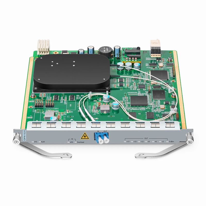 MS8100 OPA1525, 19-25dB Gain DWDM EDFA Pre-Amplifier, 15dBm Output