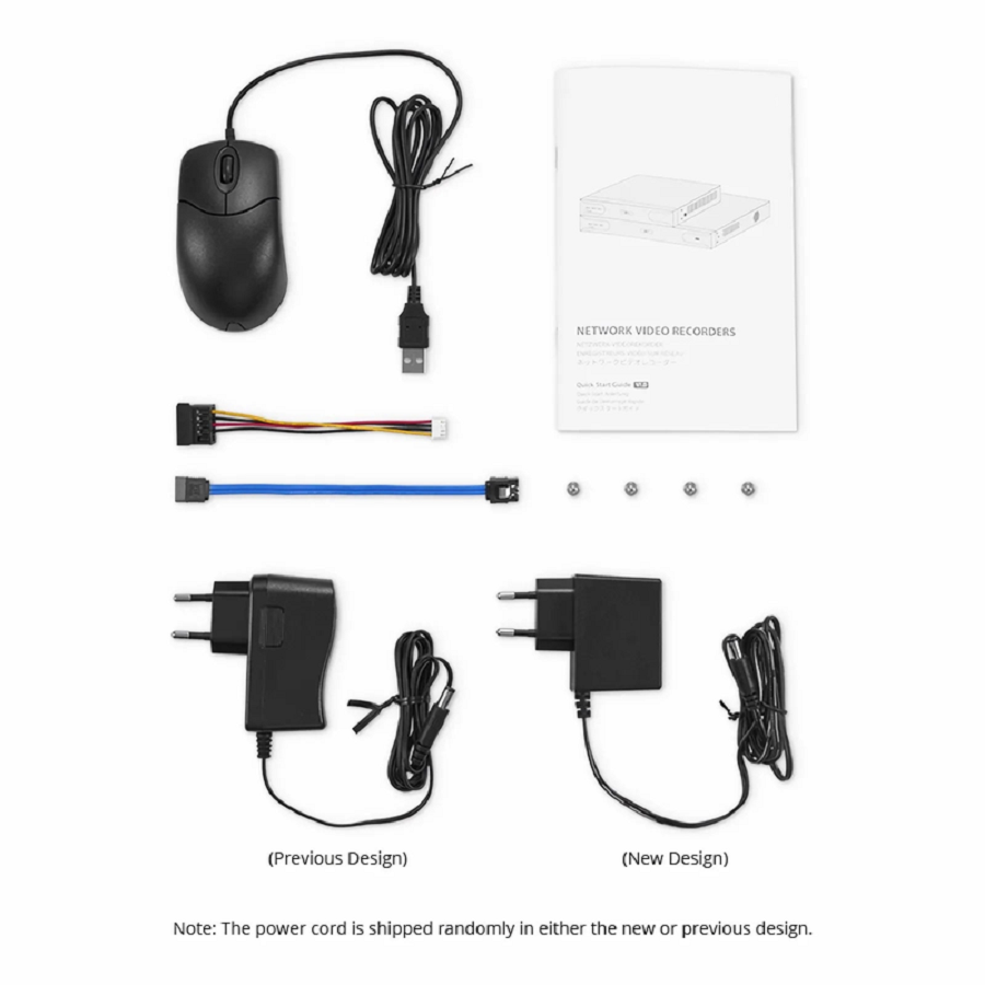 NVR101-8C, 8-Channel Network Video Recorder, Record 8CH 4K@30fps, Live View/Playback 1CH 4K@30fps, Supports up to 1x8TB Hard Drive (Not Included)
