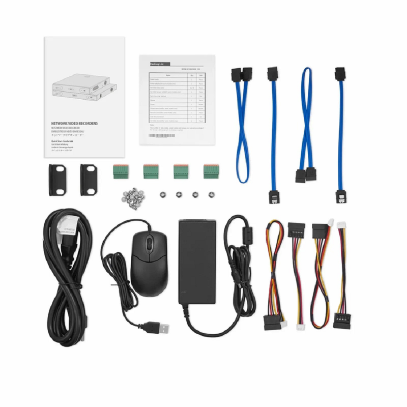 NVR204-32C, 32-Channel Network Video Recorder, Record 32CH 4K@30fps, Live View/Playback 2CH 4K@30fps, Supports up to 4x8TB Hard Drive (Not Included)