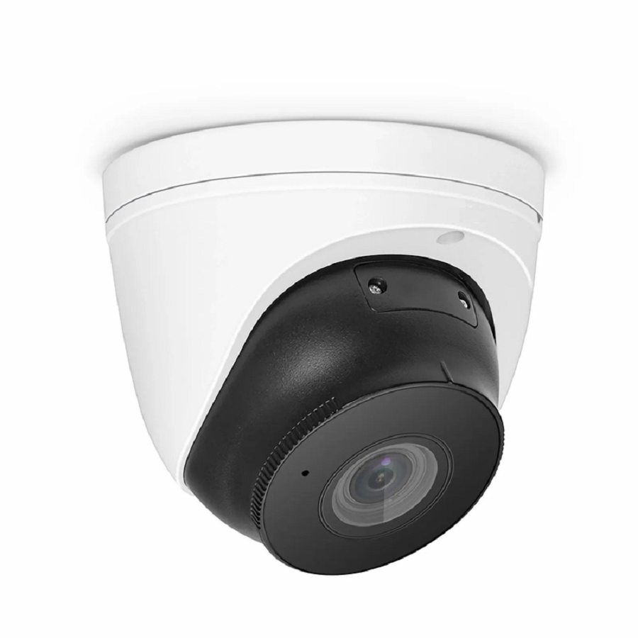 IPC104-2M-T, Full HD 2MP Turret Network Camera with Build-in Mic, 98ft Night Vision, IP67 Weatherproof PoE Network Camera with Varifocal 2.8-12mm Lens