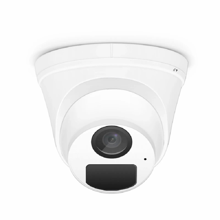 IPC101-2M-T, Full HD 2MP Turret Network Camera with Build-in Mic, 98ft Night Vision, IP67 Weatherproof PoE Network Camera with Fixed 2.8mm Lens