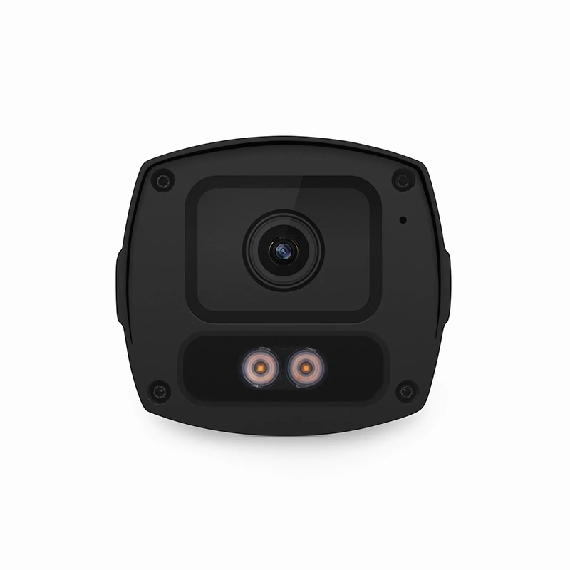 IPC501-FC-8M-B, 8MP Bullet PoE Network Camera with Built-in Mic, 98ft Color Night Vision, 120dB True WDR, Smart Intrusion Prevention, IP67 & IK10 Rating, 4.0mm Fixed Lens