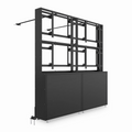 55 Inch Split Screen Vertical Support Bracket Base-3.5-H60, Modularization Floor Mounting