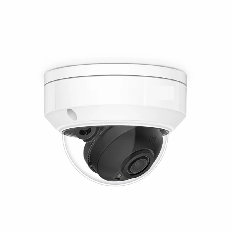 IPC104-5M-D, Super HD 5MP Dome Network Camera with Built-in Mic, 98ft Night Vision, IP67 & IK10 Vandal Resistant, Smart Intrusion Prevention, PoE Network Camera with Varifocal 2.8-12mm Lens