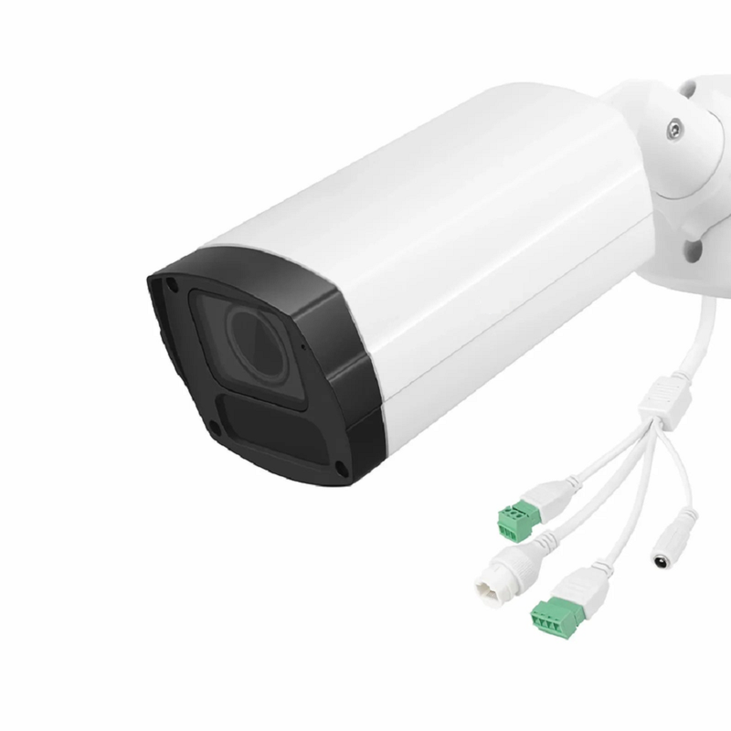 IPC501-FC-4M-B, 4MP Bullet PoE Network Camera with 98ft Color Night Vision, 120dB True WDR, Smart Intrusion Prevention, IP67 & IK10 Rating, 4.0mm Fixed Lens