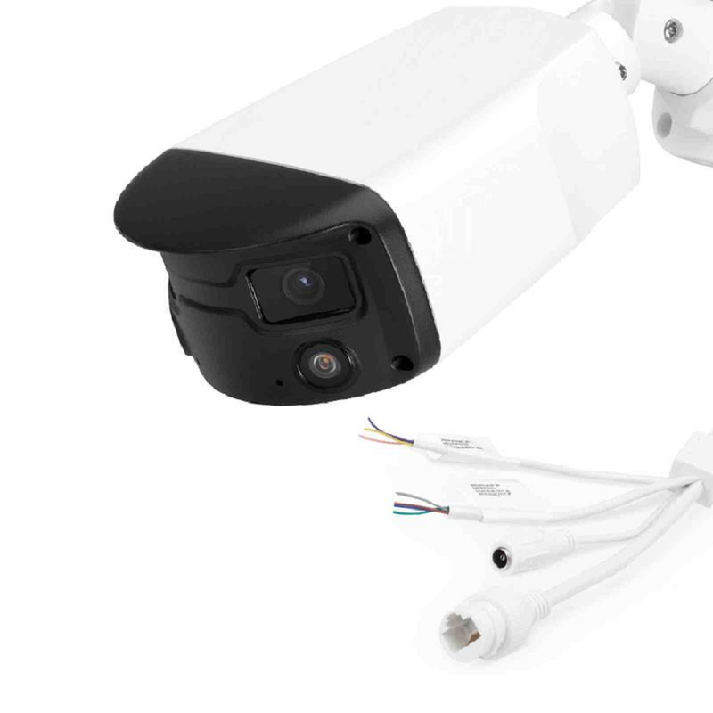 IPC501-2X4M-B, Super HD 4MP Full-Color Wide Angle Fixed Bullet Network Camera with Build-in Mic, IP67 Weatherproof PoE Network Camera with Fixed 4.0mm Lens