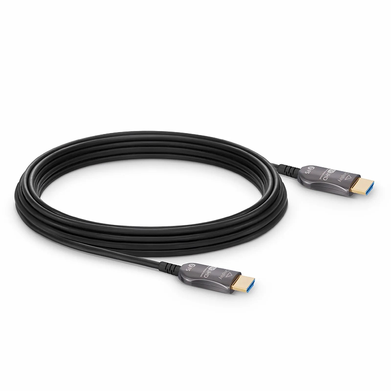 131ft (40m) 4K 60Hz PVC High Speed HDMI® Fiber Active Optical Cable (AOC) with Ethernet In Wall CL3 Rated
