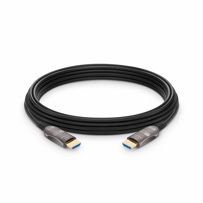 164ft (50m) 4K 60Hz PVC High Speed HDMI® Fiber Active Optical Cable (AOC) with Ethernet In Wall CL3 Rated