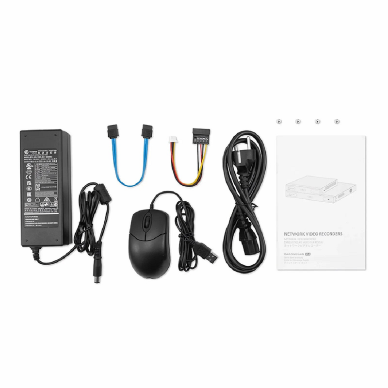 NVR101-8C-8P, 8-Channel 8-Port PoE Network Video Recorder, Record 8CH 4K@30fps, Live View/Playback 1CH 4K@30fps, Supports up to 1x8TB Hard Drive (Not Included)