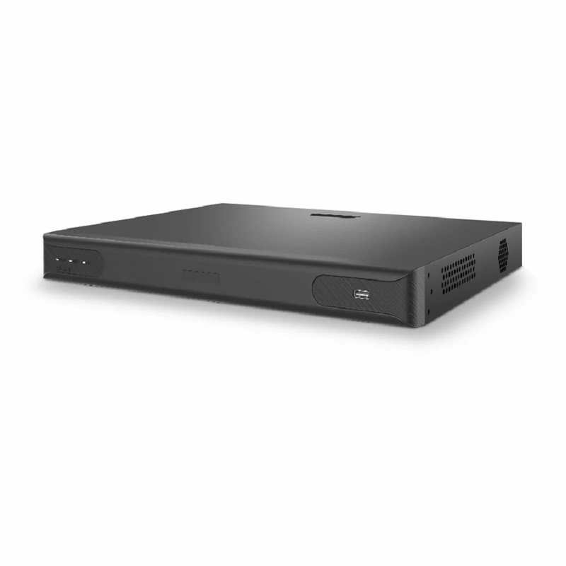 NVR102-9C, 9-Channel Network Video Recorder, Record 9CH 4K@30fps, Live View/Playback 2CH 4K@30fps, Supports up to 2x8TB Hard Drive (Not Included)