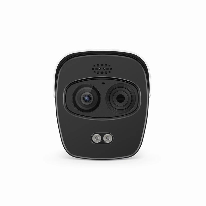 IPC701-4M-B, Super HD 4MP Thermal & Optical Dual-spectrum Bullet Network Camera with Build-in Mic, Smoke Detection, PoE Network Camera with Fixed 4.0mm Lens