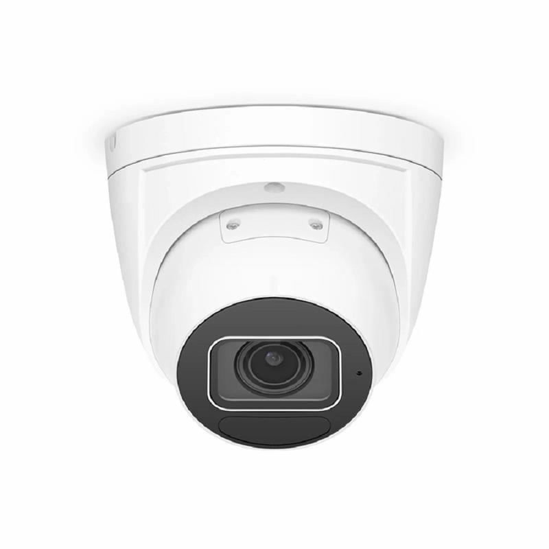 IPC501-FC-8M-T, Super HD 8MP Turret Network Camera, Intelligent Color, 98ft Night Vision, IP67 & IK10 Weatherproof PoE Network Camera with Fixed 2.8mm Lens