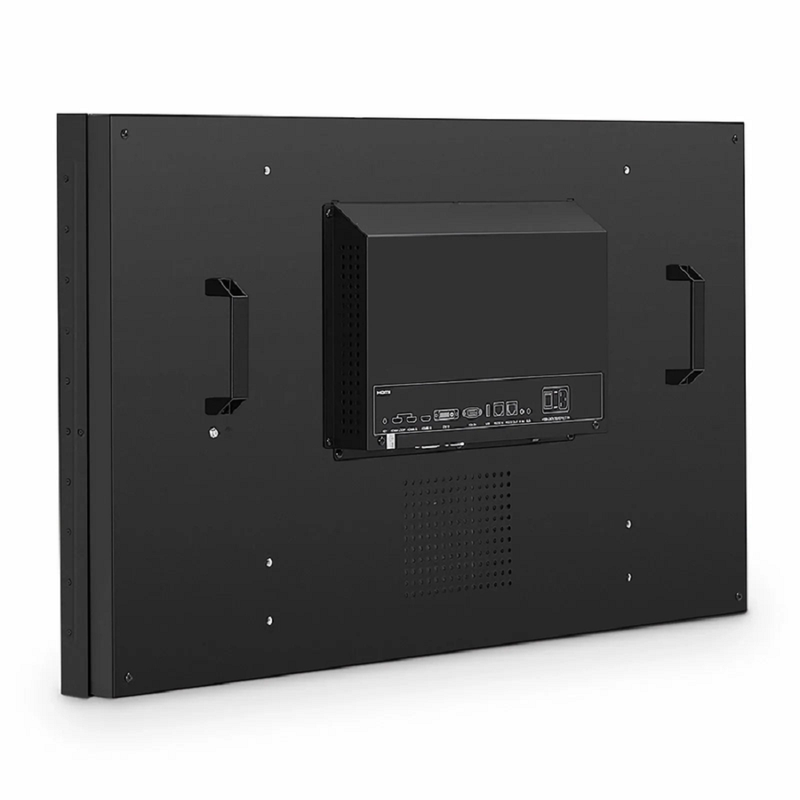 55-inch 3.5mm Splicing LCD Display Unit, 500cd/m² Wall-Mounted