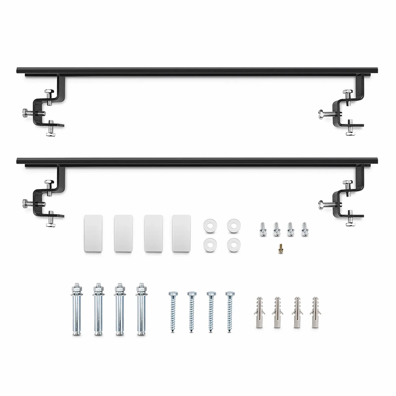 46 Inch Splicing Panel Wall-Mounted Front Maintenance Flat Sheet Metal Support Unit, Without Sides