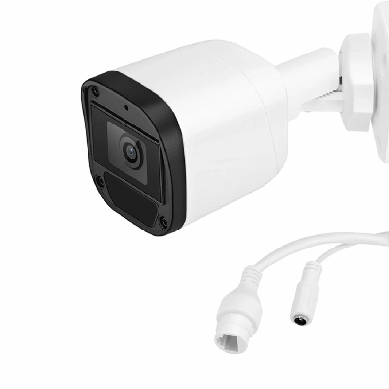 IPC101-5M-B, Super HD 5MP Bullet Network Camera with Built-in Mic, 98ft Night Vision, IP67 Weatherproof PoE Network Camera with Fixed 2.8mm Lens