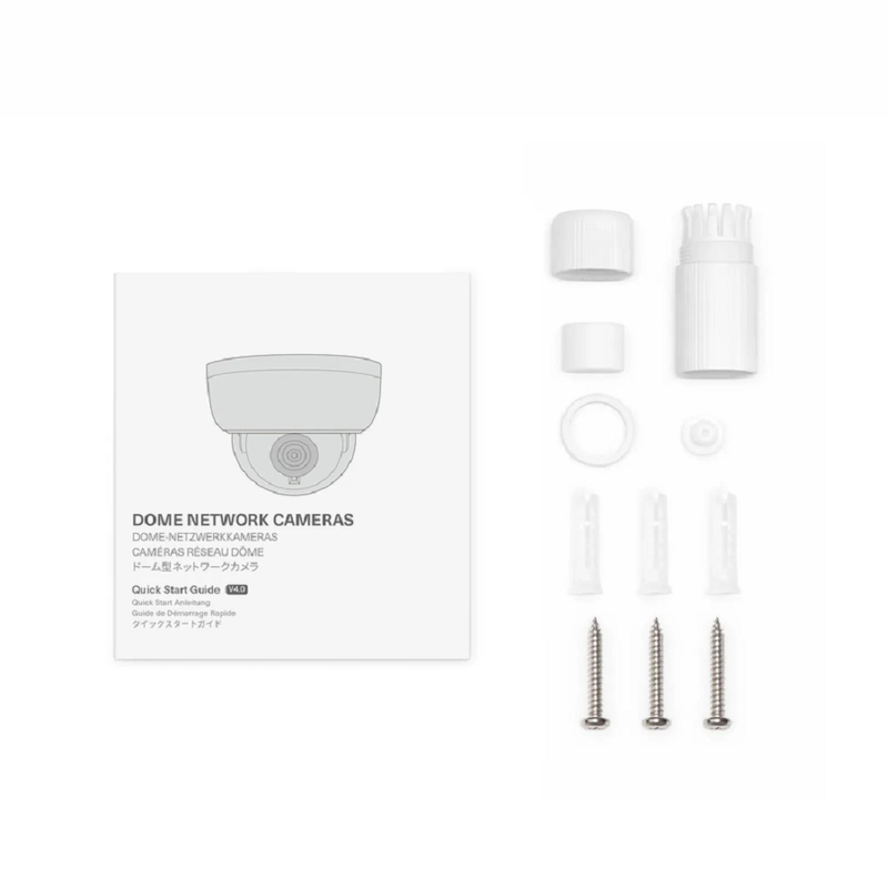 IPC101-5M-D, Super HD 5MP Dome Network Camera, 98ft Night Vision, IP67 & IK10 Vandal Resistant, PoE Network Camera with Fixed 2.8mm Lens