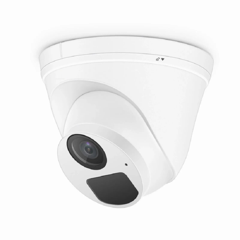 IPC101-2M-T, Full HD 2MP Turret Network Camera with Build-in Mic, 98ft Night Vision, IP67 Weatherproof PoE Network Camera with Fixed 2.8mm Lens
