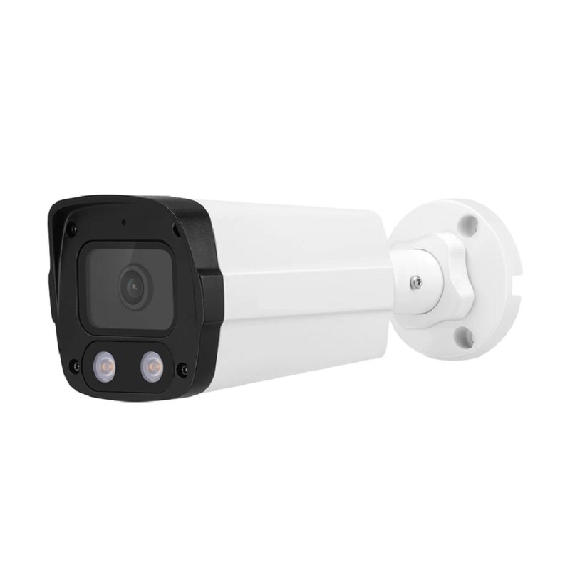 IPC201-8M-B Bullet Camera, with Fixed 2.8mm Lens, 8MP Resolution, Built-in Mic ＆ Speaker, 98ft Night Vision, Smart Person/Vehicle Detection, IP67 PoE Network Camera