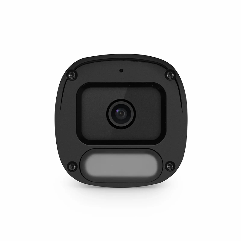 IPC201-FC-4M-B Bullet Camera, with Fixed 2.8mm Lens, 4MP Resolution, Built-in Mic, 98ft Color Night Vision, Smart Person/Vehicle Detection, IP67 PoE Network Camera