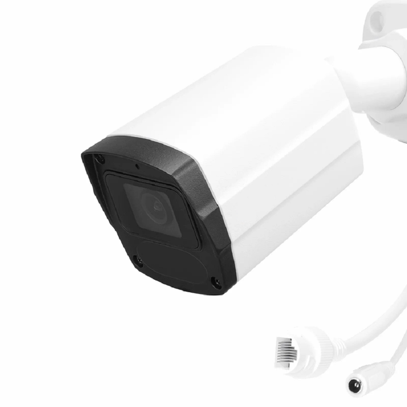 IPC301-5M-B Bullet Camera, with 2.8mm Fixed Lens, 5MP Resolution, Built-in Mic, 131ft Night Vision, Smart Intrusion Prevention IP67 PoE Network Camera