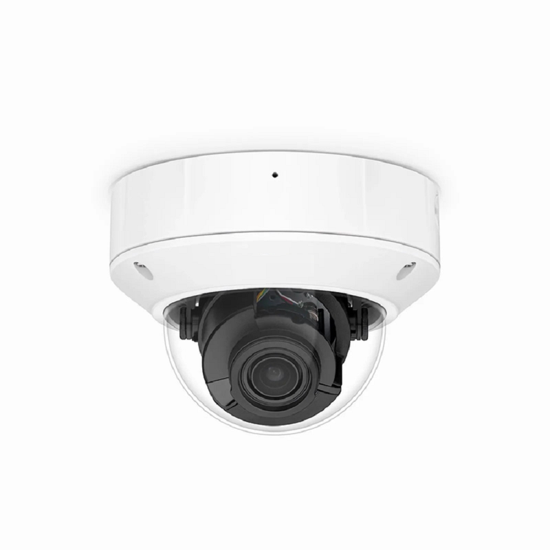 IPC304-8M-D Dome Camera, with 2.8 ~ 12mm Varifocal Lens, 8MP Resolution, Built-in Mic, 131ft Night Vision, Smart Intrusion Prevention IP67＆IK10 PoE Network Camera