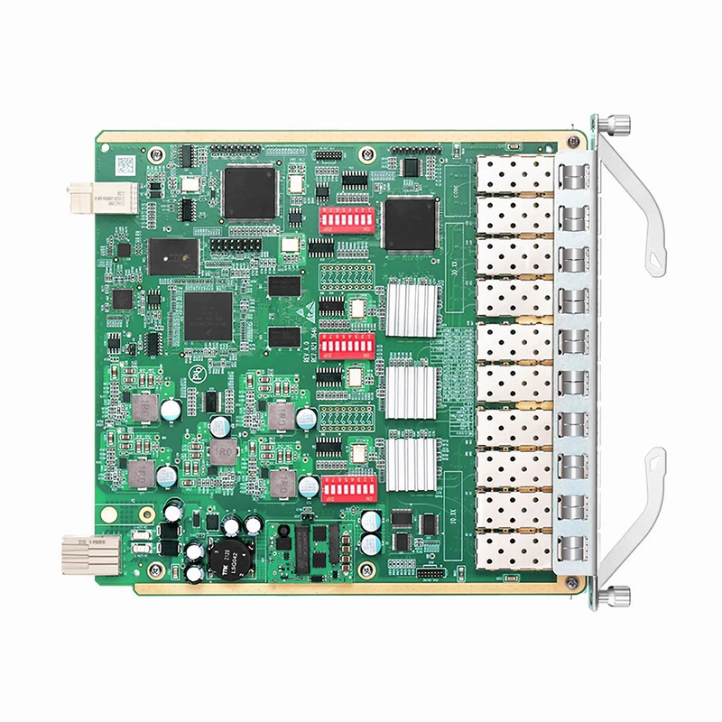 MS8100 OTU10, 5 Channels WDM Transponder (Converter), 10 SFP/SFP+ Slots, with Multi-service Multi-rate 2-way OCP Protection