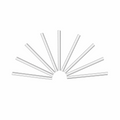 0.8 x 30mm Fiber Optic Splice Protection Sleeve, Single Fiber, 50pcs/pkg