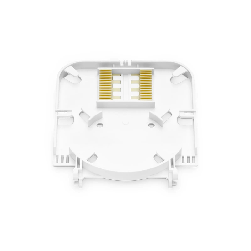 12 Fibers Fusion Splice Tray, ABS Plastic, 0.39''x4.33''x5.12'', Suitable for FS-S010-1O4R-6-12F