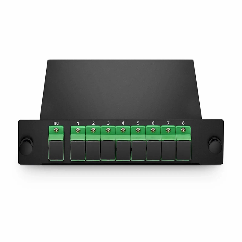 1 x 8 PLC Fiber Splitter, Standard LGX Cassette, SC/APC, Singlemode