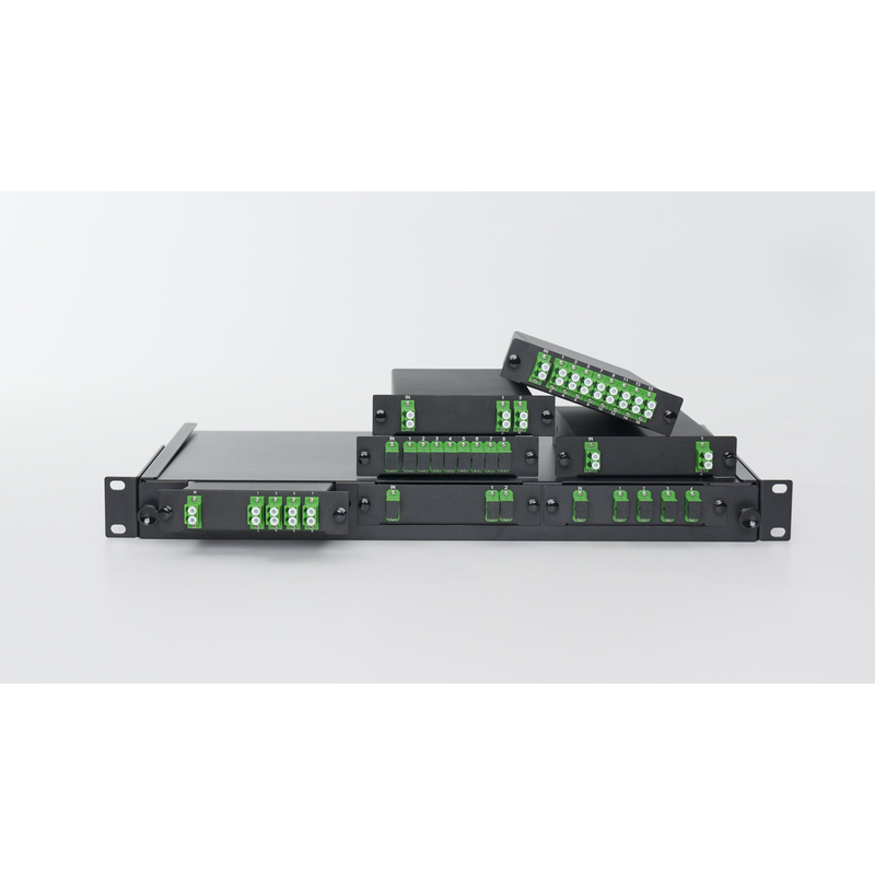 1 x 2 PLC Fiber Splitter, Standard LGX Cassette, SC/APC, Singlemode