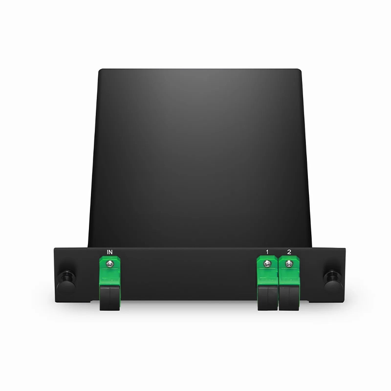 1 x 2 PLC Fiber Splitter, Standard LGX Cassette, SC/APC, Singlemode