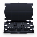 24 Fibers Fusion Splice Tray, Plastic, 0.72" x 6.26" x 4.13"