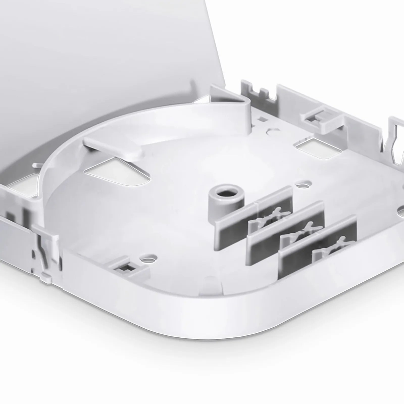 6 Fibers Fusion Splice Tray, Plastic, 0.52" x 3.83" x 3.31"