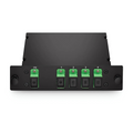 1 x 4 PLC Fiber Splitter, Standard LGX Cassette, SC/APC, Singlemode