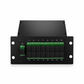 1 x 16 PLC Fiber Splitter, Standard LGX Cassette, SC/APC, Singlemode, Used with 2U LGX Enclosure