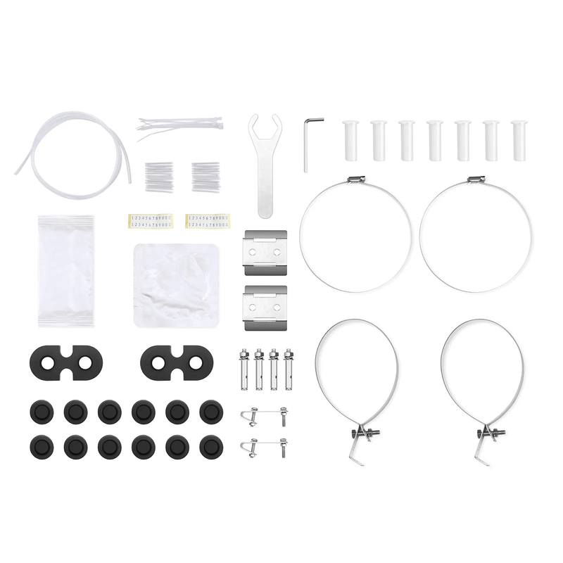 288 Fibers 1In-6Out Dome Fiber Optic Splice Closure, Mechanical Seal, with 1 Pre-installed Fusion Splice Tray