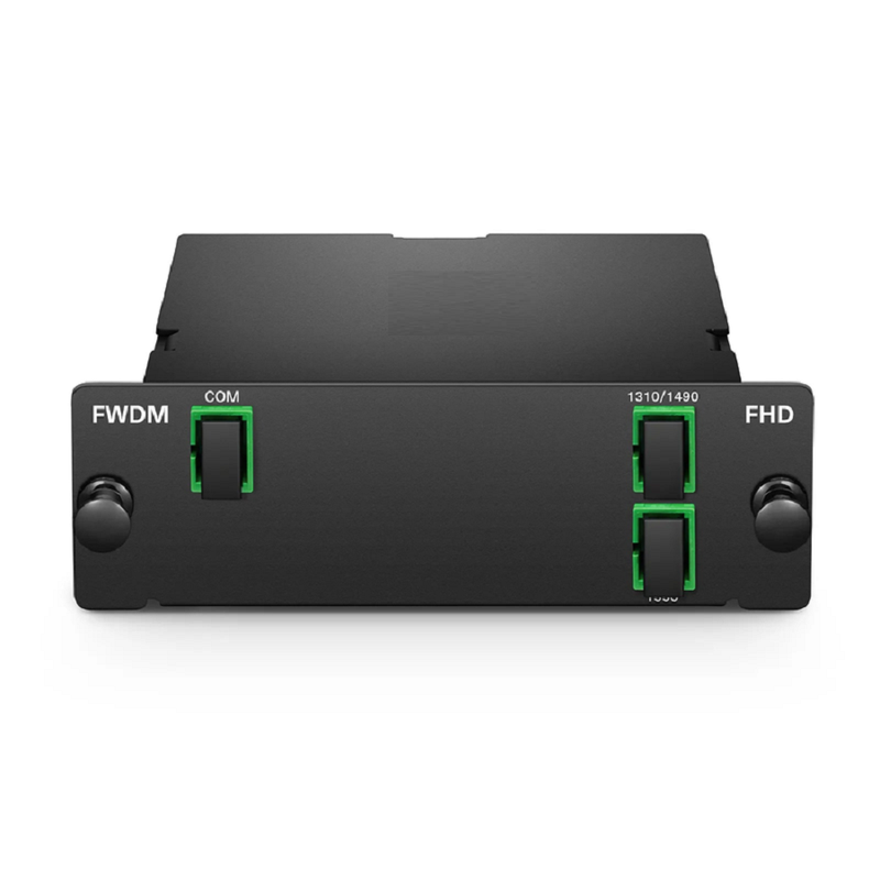 1 x 2 PLC Fiber Splitter, Standard FHD™ Cassette SC/APC, Singlemode, for Optical LAN