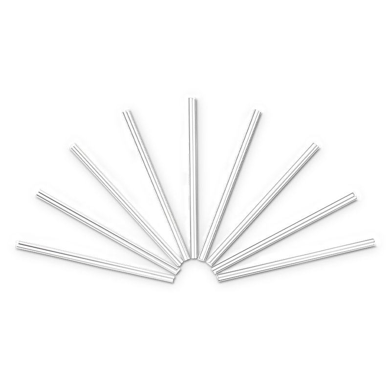 0.8 x 40mm Fiber Optic Splice Protection Sleeve, Single Fiber, 50pcs/pkg