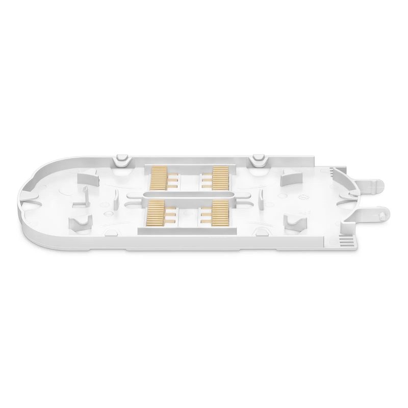 24 Fibers Fusion Splice Tray for Heat-Shrink Fusion Splices, 0.39" x 4.33" x 9.21", Suitable for FS-S007R-1O4R-6-24F, FS-S007R-1O4R-10-24F, FS-S007-1O6R-12-24F
